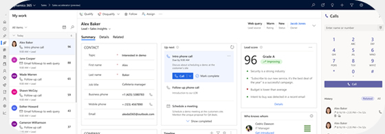Microsoft Dynamics integrates with FieldConnect