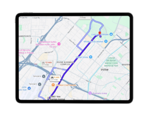 field service management map iPad