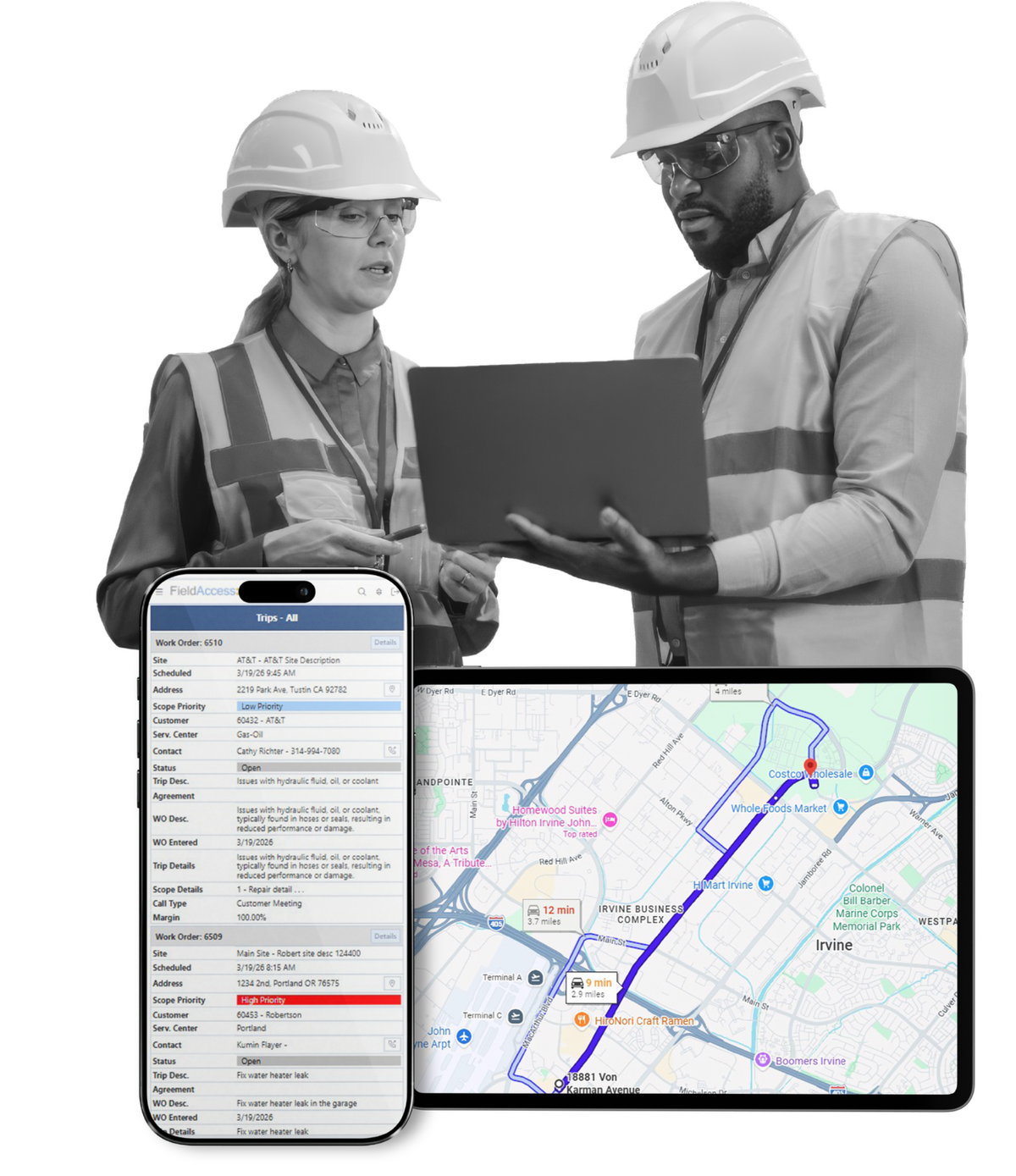 MobileFSM Mobile field service management tools